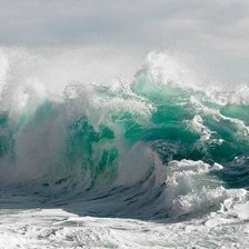 Схема вышивки «Море»