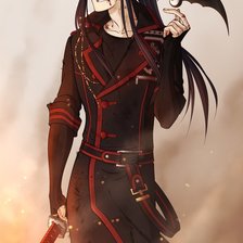 Схема вышивки «Канда Юу»