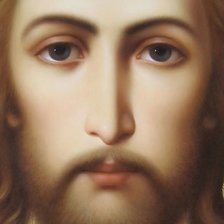 Схема вышивки «христос»