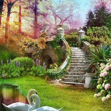 Схема вышивки «Природа»