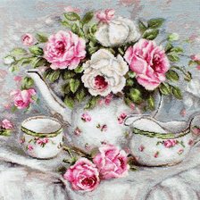 Схема вышивки «аромат чая»