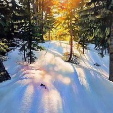 Схема вышивки «Ричард Мравик.Времена года.»