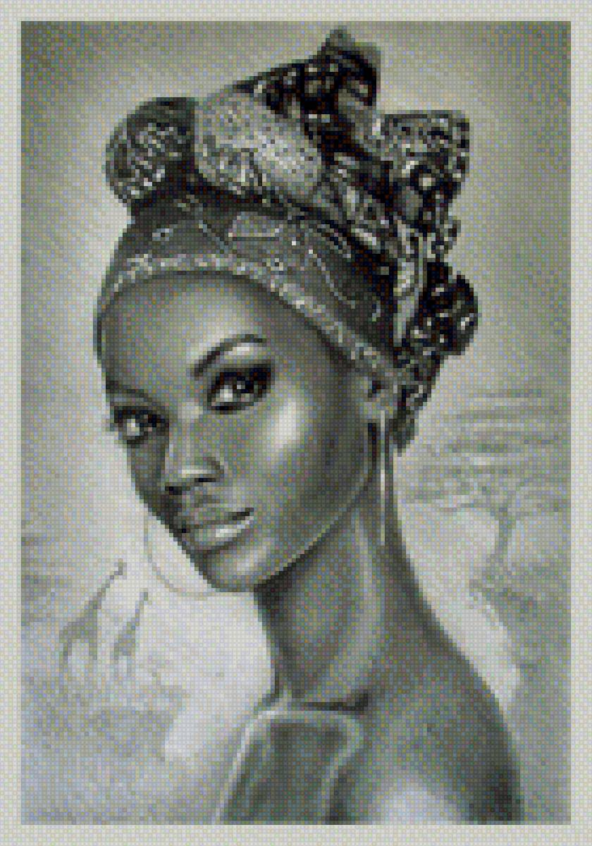 Африка - негр, африка - предпросмотр