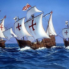 Схема вышивки «Caravelas Portuguesas»