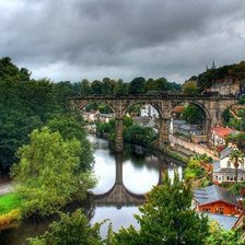 Схема вышивки «Итальянский город.»