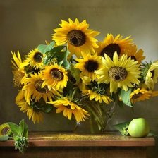 Схема вышивки «ПОДСОЛНУХИ»