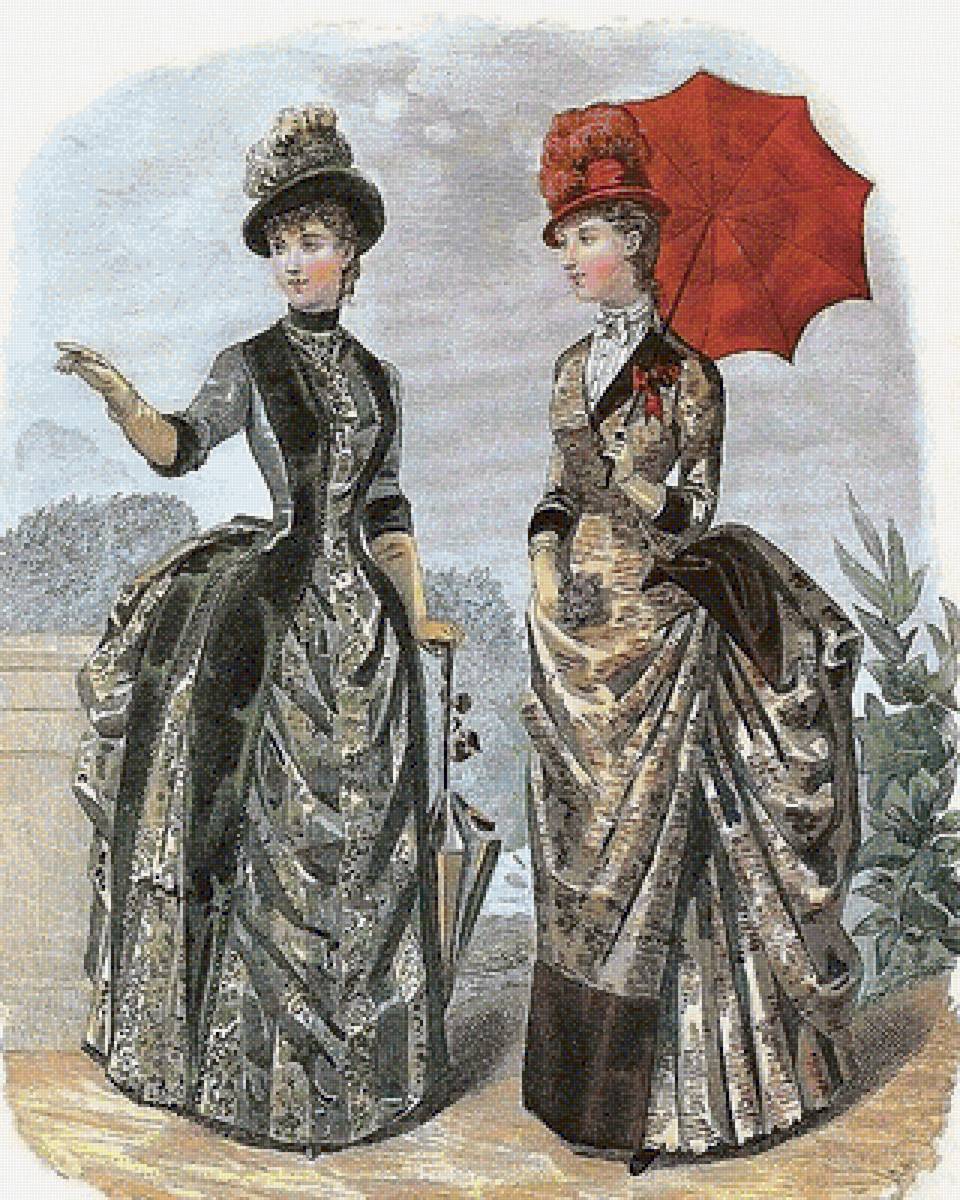 викторианская мода - предпросмотр