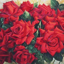 Схема вышивки «цветы»