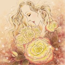 Схема вышивки «образ»