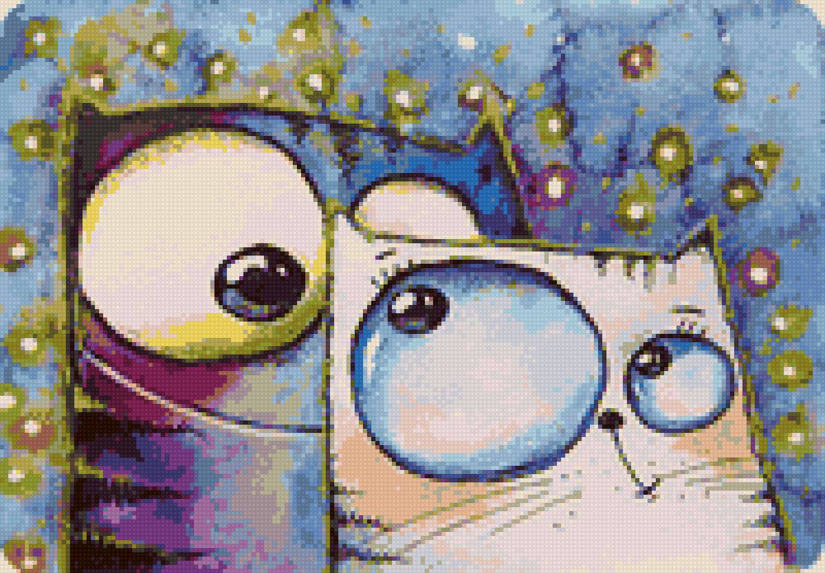 Влюбленные - влюбленные, любовь, котики, коты, веселые картинки - предпросмотр