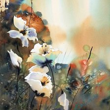 Схема вышивки «Акварель»