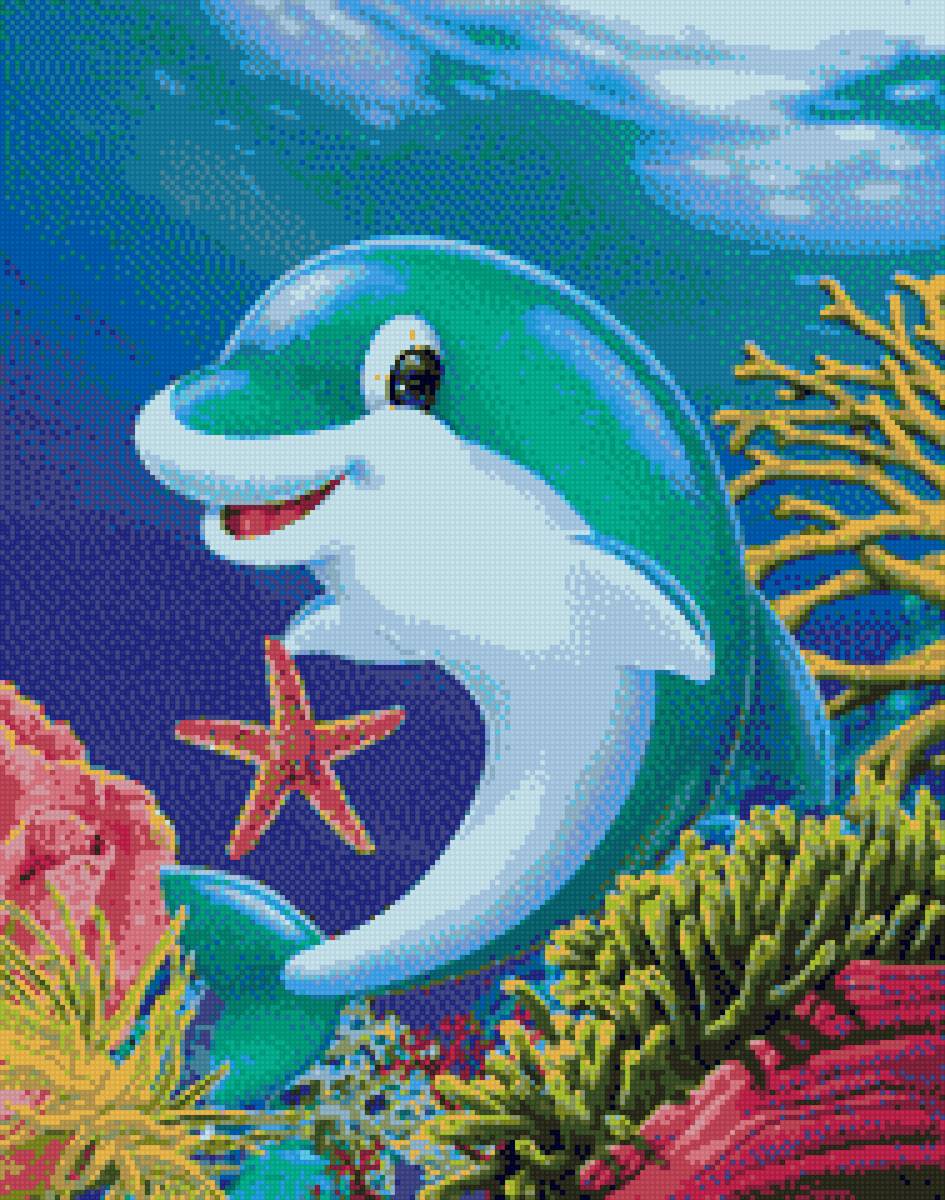 Дельфины - предпросмотр