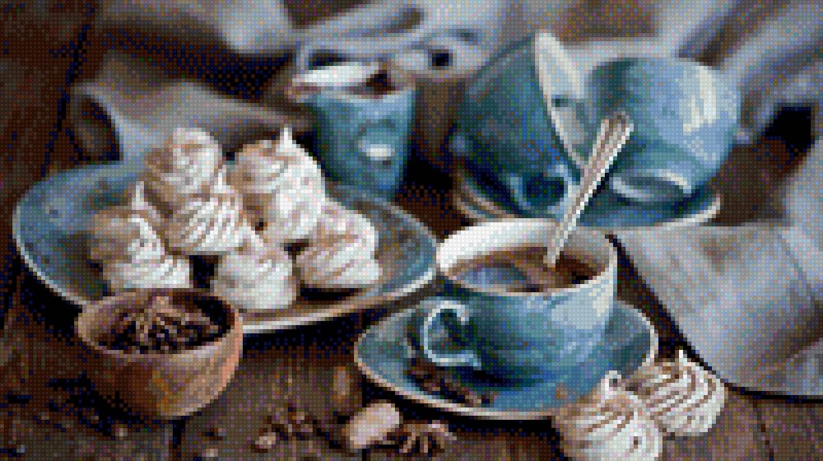 Кофе) - кофе, сладости, пряности - предпросмотр