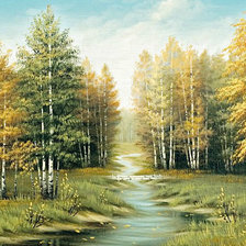 Схема вышивки «Осень»