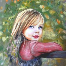 портрет девочки