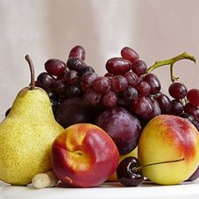 Схема вышивки «Фрукты»