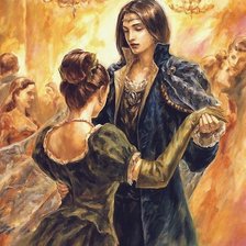 Схема вышивки «танец»