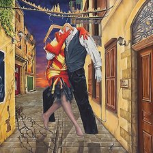 Схема вышивки «пылающий танец»