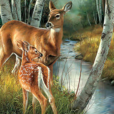 Схема вышивки «Серия "Животные".»