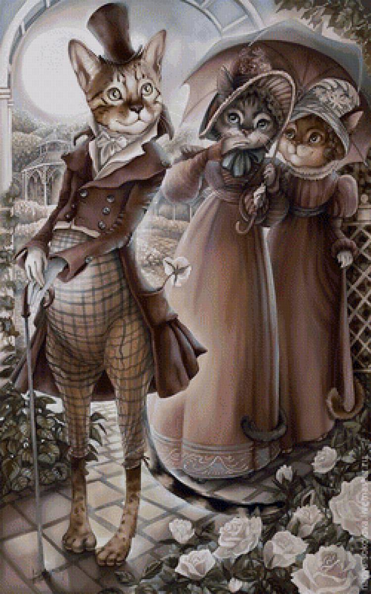 кошки - кошка, котята - предпросмотр