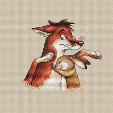 Схема вышивки «Внезапные обнимашки»