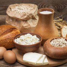 Схема вышивки «натюрморт еда»