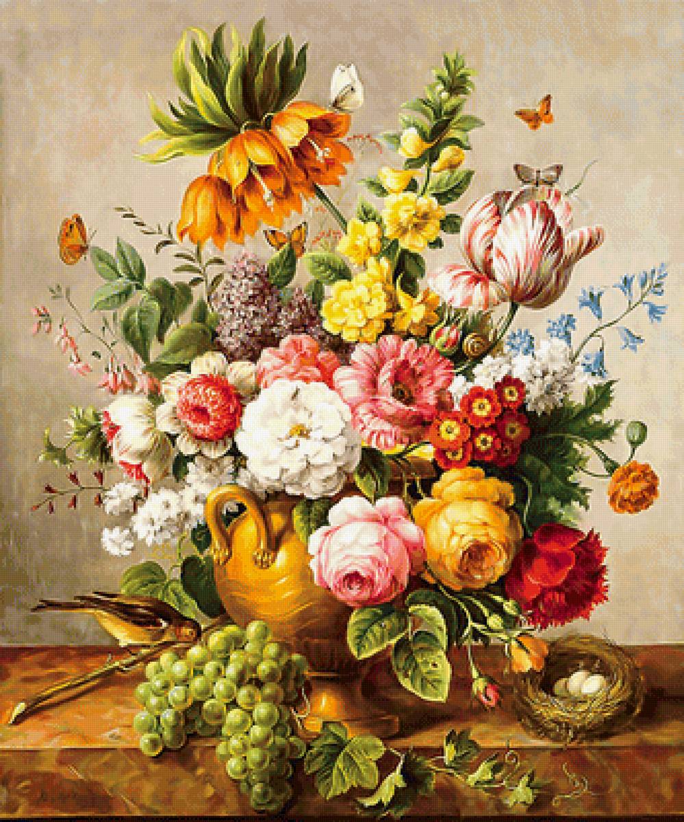 Серия "Букет". - цветы, букет, флора - предпросмотр