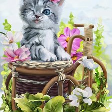 Схема вышивки «Летнее настроение»