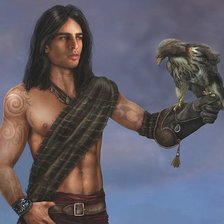 Схема вышивки «Он»