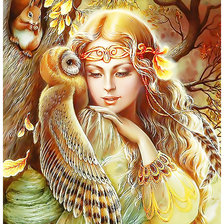 Девушка-осень