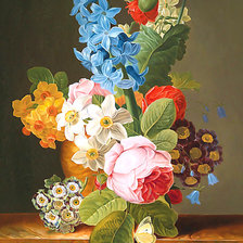 Схема вышивки «Серия "Букет".»