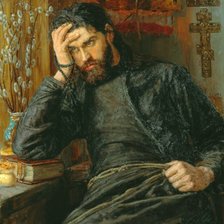 Схема вышивки «Картина Инок. Худ.Савицкий.»