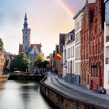 Схема вышивки «grad na reka»