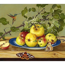 Схема вышивки «Серия "Натюрморты".»