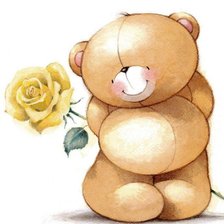 Схема вышивки «мишка»