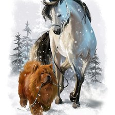 Зимняя прогулка