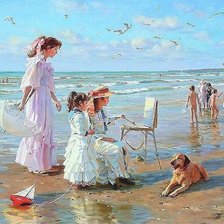 Схема вышивки «учитель рисования»