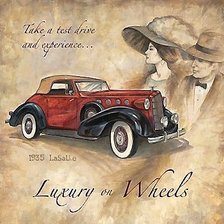 Схема вышивки «ретро авто»