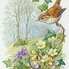 Схема вышивки «príroda»