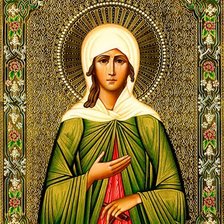 Схема вышивки «Ксения блаженная»