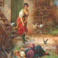 Схема вышивки «...сам в неё попадешь»