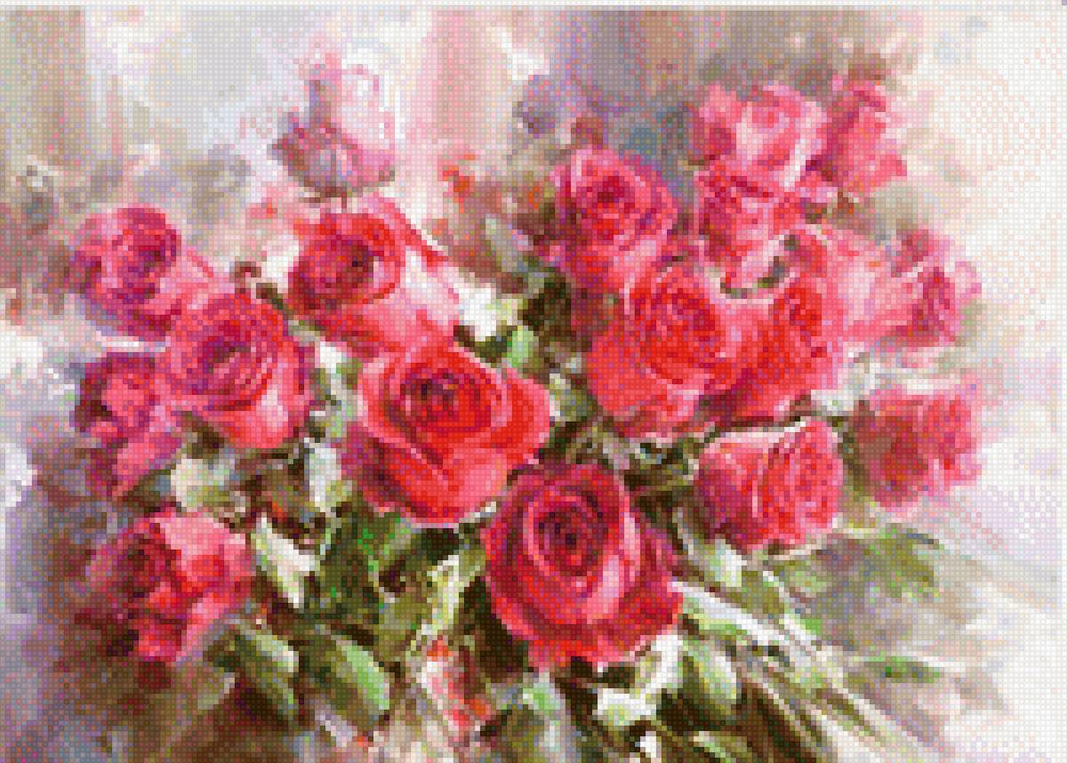 Розы красные - розы - предпросмотр