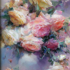 Схема вышивки «Розы»