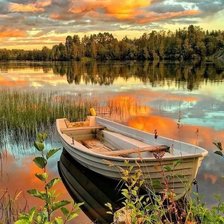 Схема вышивки «пейзаж»