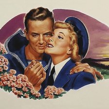 Схема вышивки «романтика»