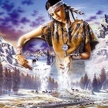 Схема вышивки «CUENTO HADAS NATIVO»