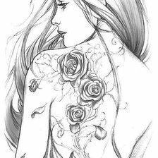 Схема вышивки «рисунок»