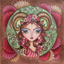 Схема вышивки «Aries»