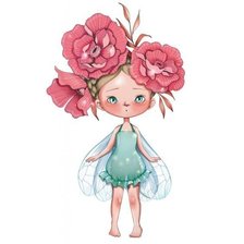 Схема вышивки «Малышка фея»