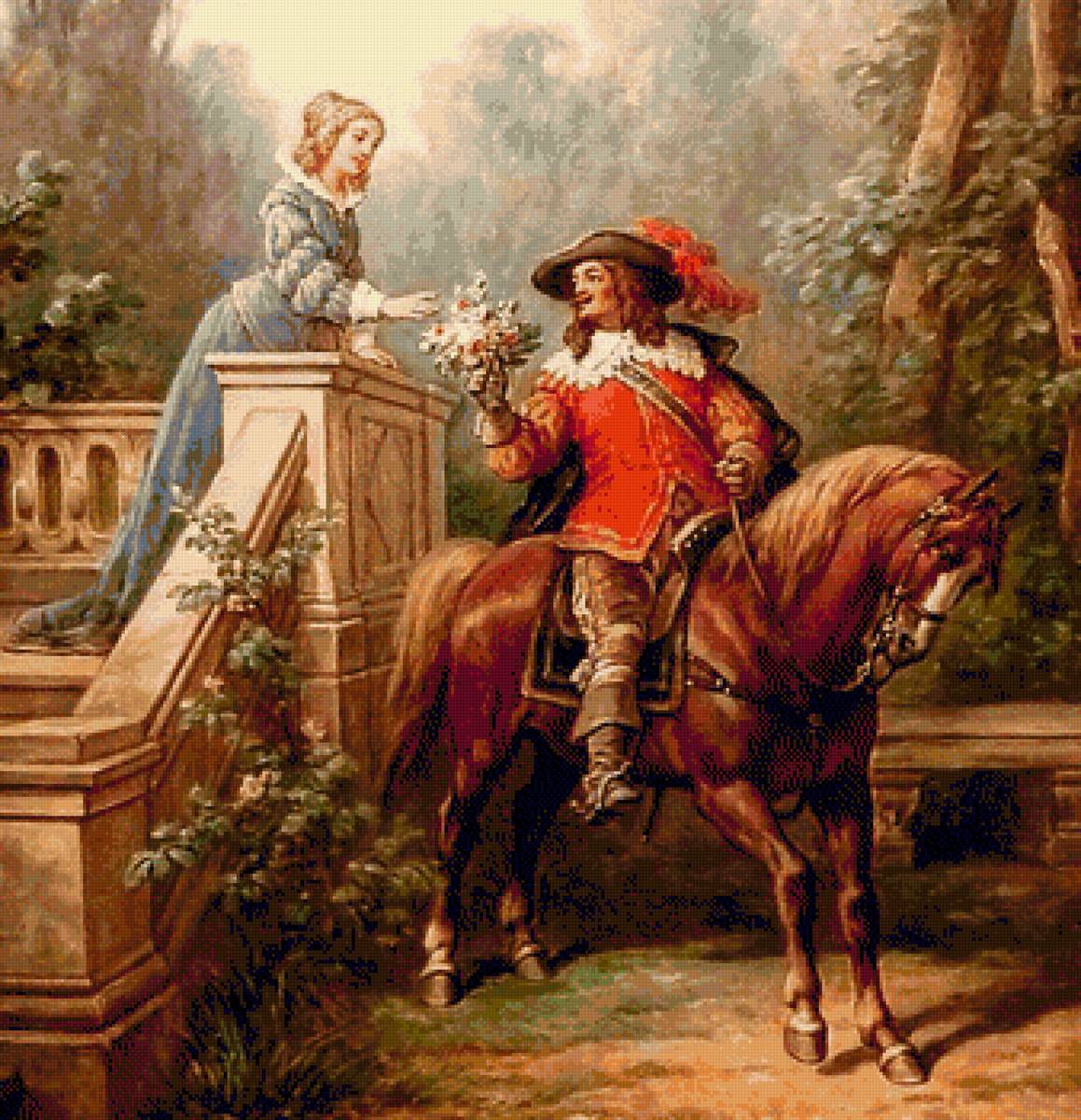 свидание - мушкитер, двое - предпросмотр